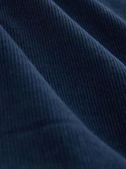 Next Soft Rib Texture Quarter Zip Neck Fleece^ Loungewear