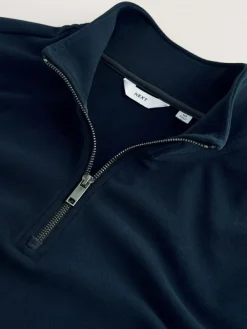 Next Soft Touch Quarter Zip Neck Fleece^ Loungewear