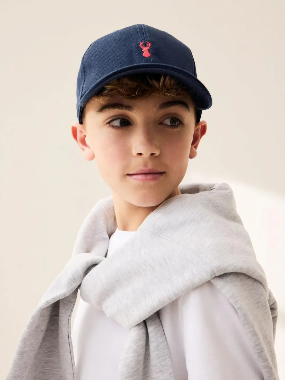 Hot Next Stag Hat (1-16yrs) Navy Blue