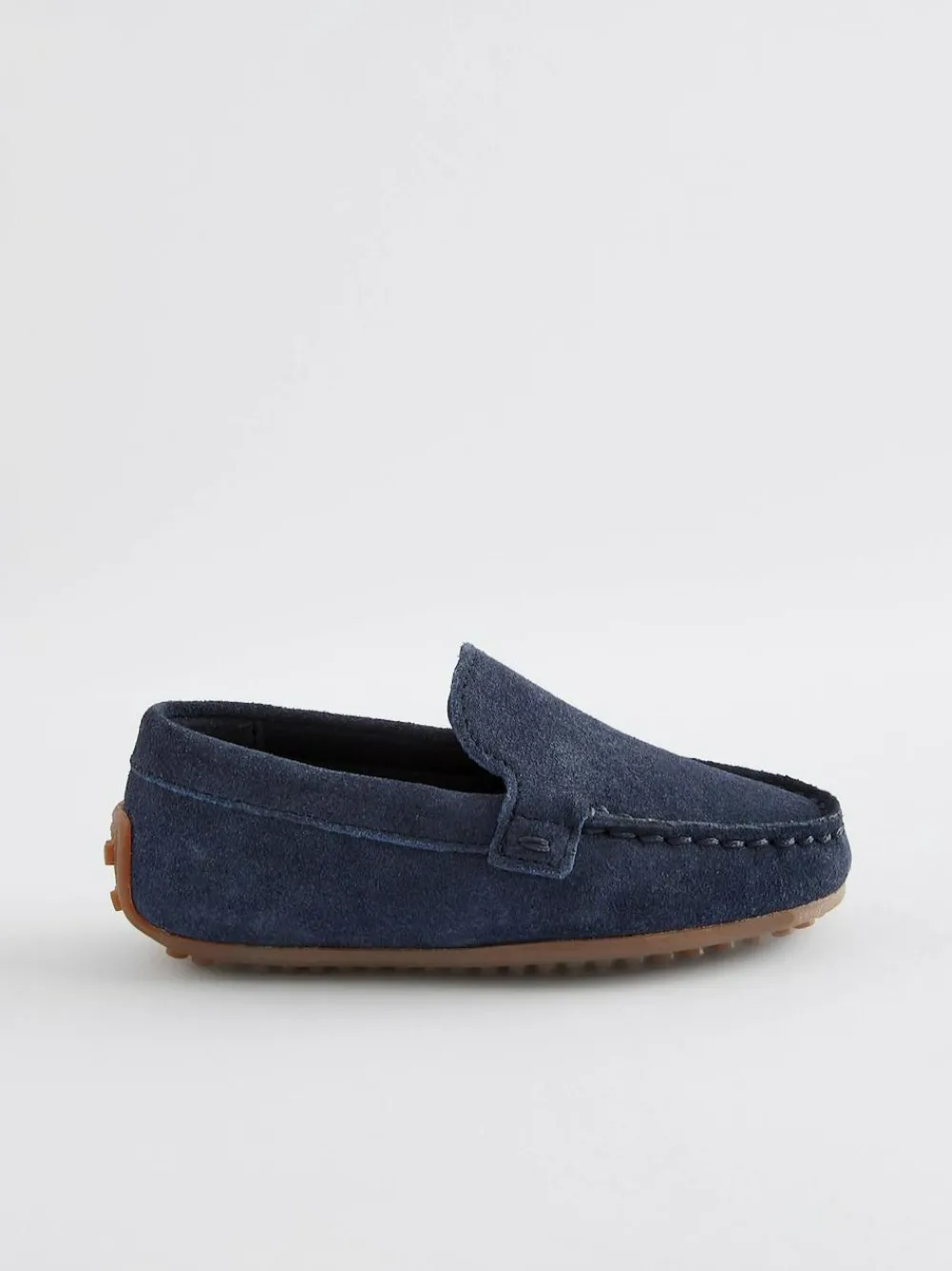 Next Standard Fit (F) Suede Slip-Ons Loafer Shoes^BOY Occasionwear|Shoes