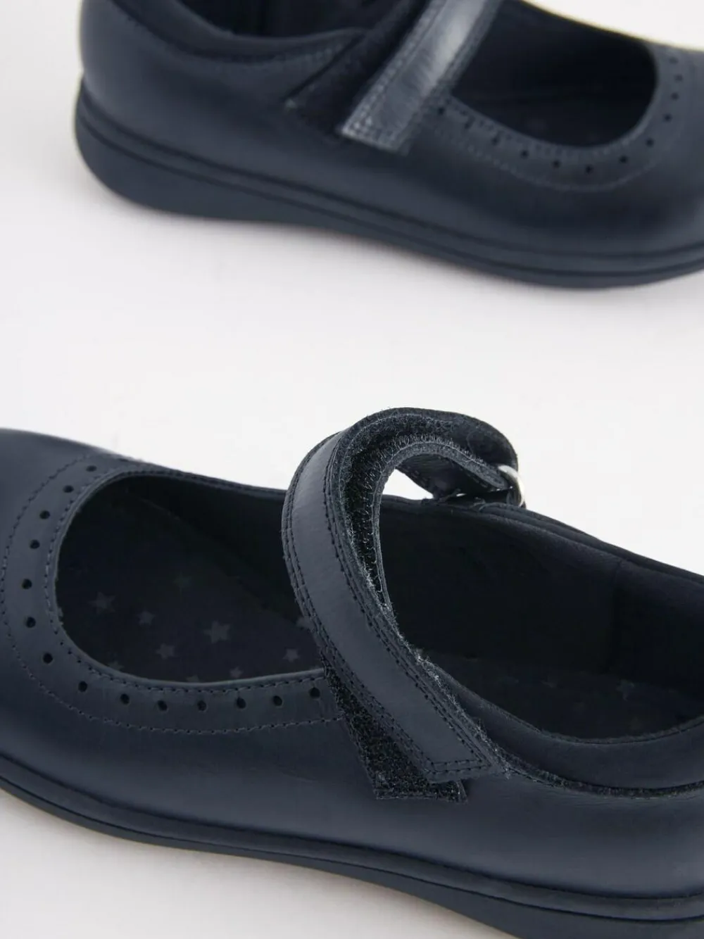 Next Standard Fit (F) School Leather Brogue Detail Mary Jane Shoes^ Shoes