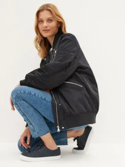 Online Next Standard Fit Patent Baseball Trainers Navy Blue