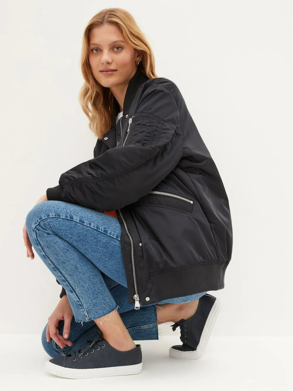 Online Next Standard Fit Patent Baseball Trainers Navy Blue