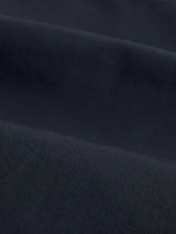 Online Next Navy Blue Straight Fit Stretch Chinos Shorts