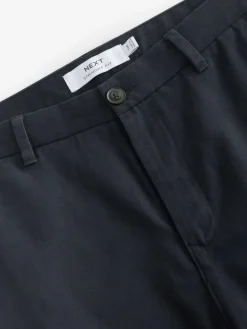 Next Navy Blue Straight Fit Stretch Chinos Trousers^ Nightwear|Pants & Chinos