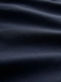 Next Navy Blue Stretch Oxford Long Sleeve Shirt^ Occasionwear|Shirts