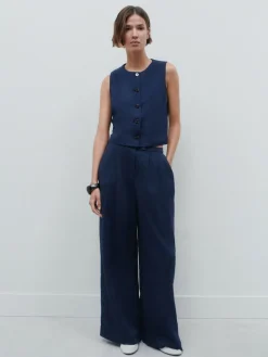 Next Superwide Pleated Trousers^Women Pants