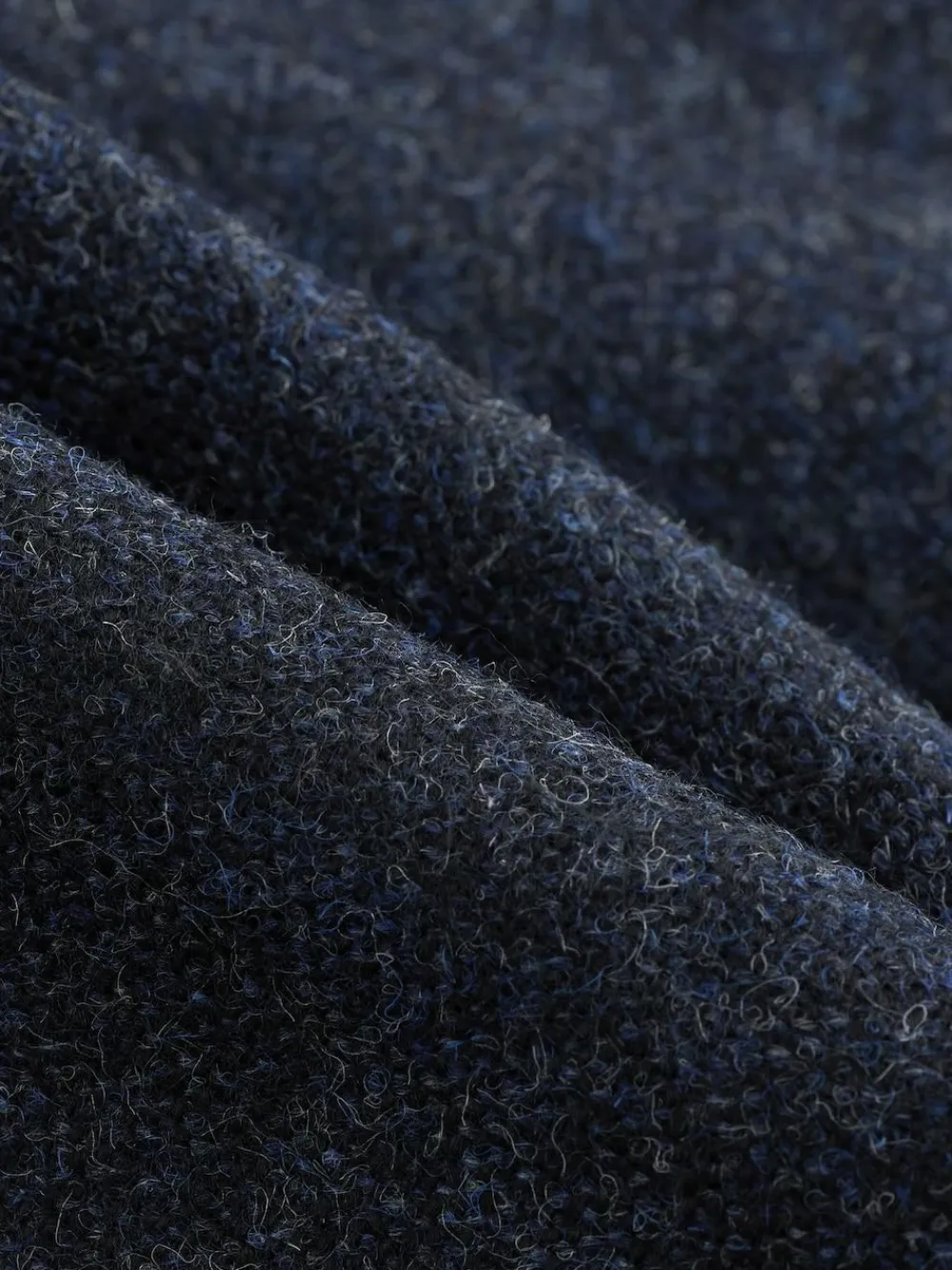 Next Tailored Fit Signature Abraham Moon 100% British Wool Donegal Suit Jacket Navy Blue