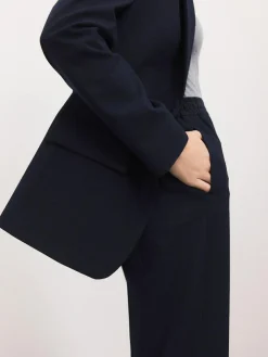 Next Tailored Single Breasted Blazer With Wool^Women Blazers|Suits & Tailoring