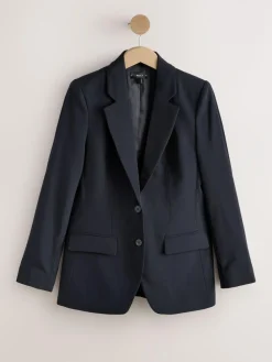 Next Tailored Single Breasted Blazer With Wool^Women Blazers|Suits & Tailoring