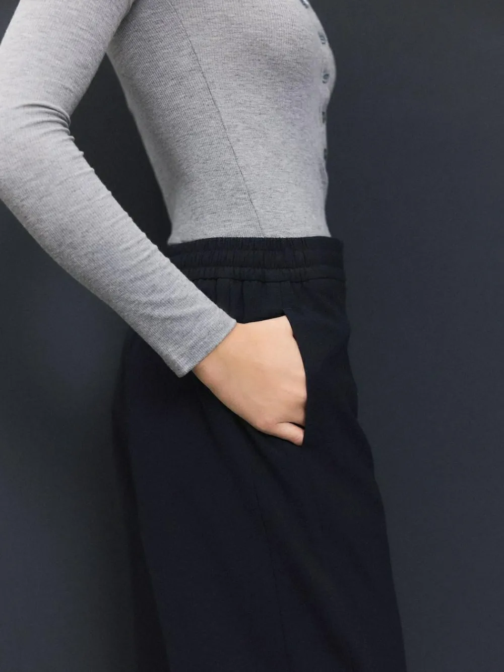 Next Tailored Wide Leg Trousers With Wool^Women Suits & Tailoring|Pants