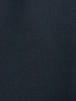 Next Navy Blue Textured Suit Waistcoat^ Vests