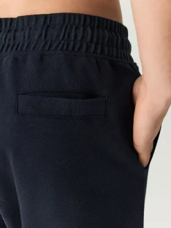 Discount Next Textured Twill Straight Leg Joggers Navy Blue