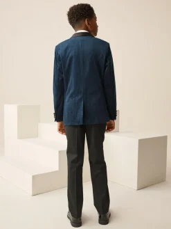 Next Textured Velvet Blazer (3-16yrs)^BOY Suits & Vest|Occasionwear