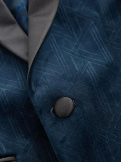 Next Textured Velvet Blazer (3-16yrs)^BOY Suits & Vest|Occasionwear