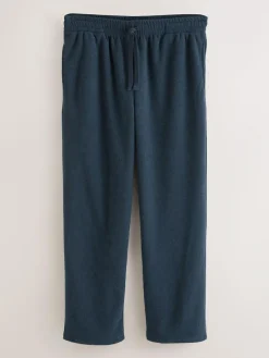 Next Navy Blue Towelling Long Sleeve Trophy Neck Pyjamas Set^ Pyjamas