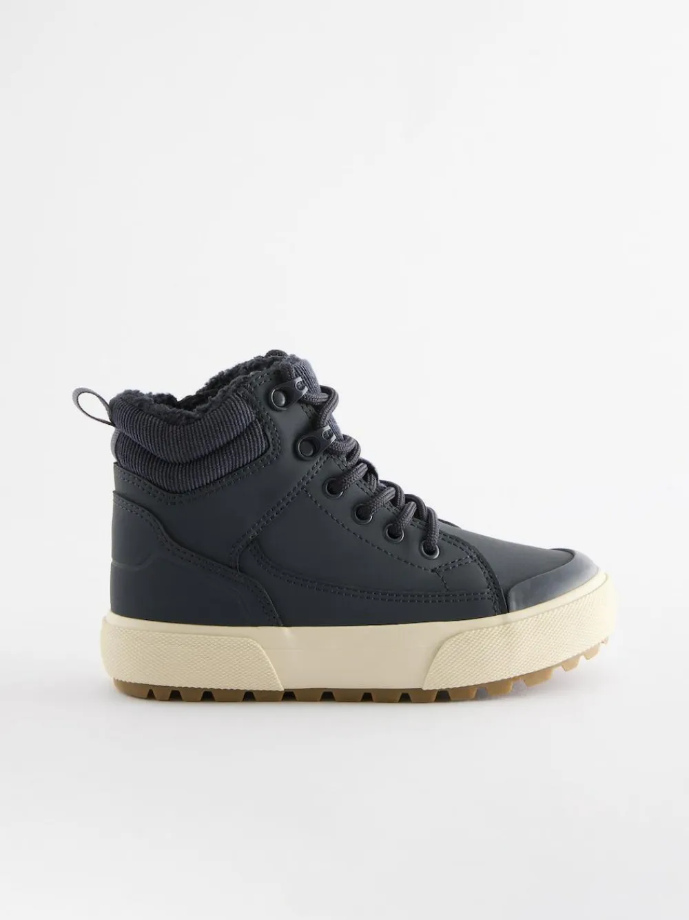 Next Wide Fit (G) Warm Lined High Top Boots^BOY Boots|Boots