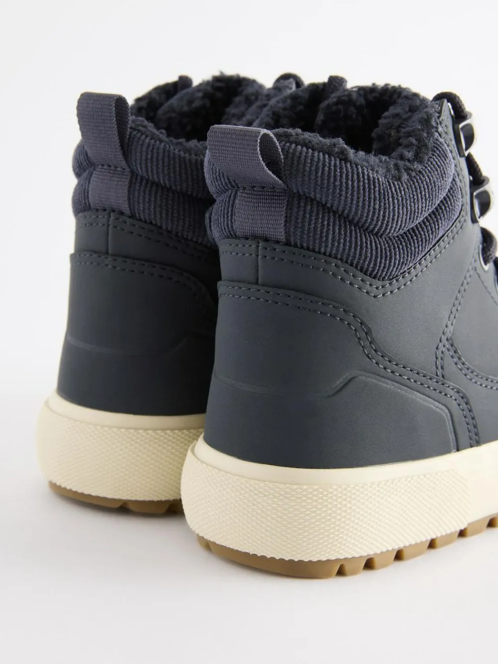 Next Wide Fit (G) Warm Lined High Top Boots^BOY Boots|Boots