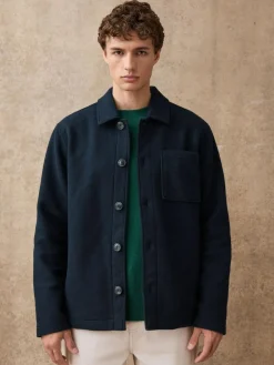 Next Wool Look Fleece Shacket^ Sweatshirts & Hoodies|Sweatshirts & Hoodies