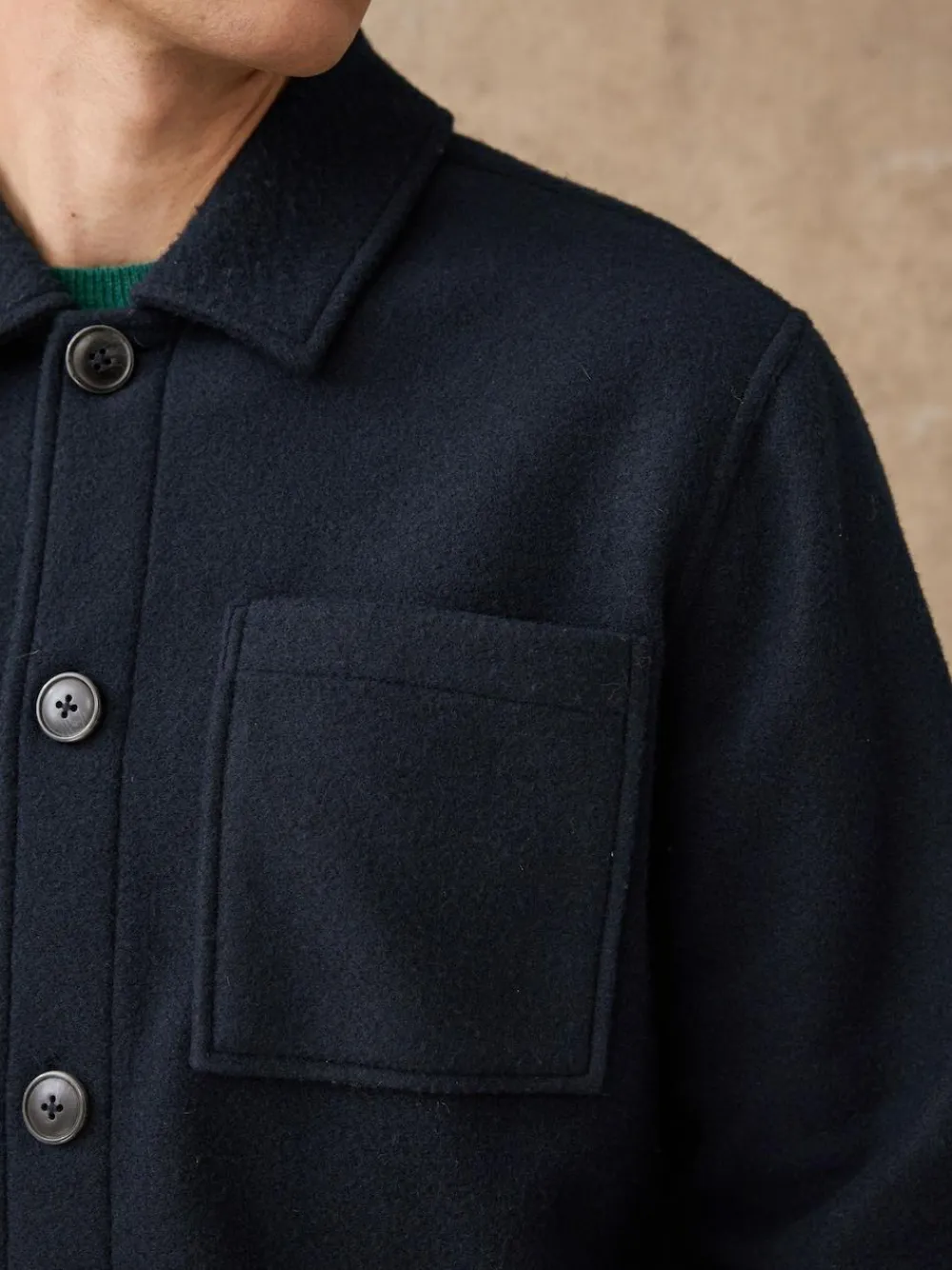 Next Wool Look Fleece Shacket^ Sweatshirts & Hoodies|Sweatshirts & Hoodies