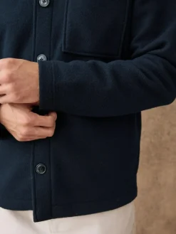 Next Wool Look Fleece Shacket^ Sweatshirts & Hoodies|Sweatshirts & Hoodies