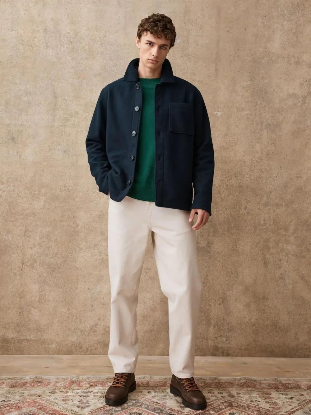 Next Wool Look Fleece Shacket^ Sweatshirts & Hoodies|Sweatshirts & Hoodies