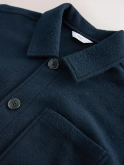 Next Wool Look Fleece Shacket^ Sweatshirts & Hoodies|Sweatshirts & Hoodies