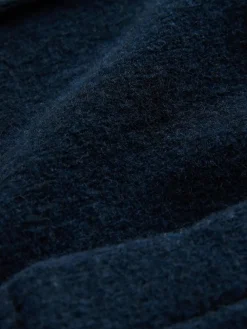 Sale Next Wool Look Fleece Cardigan Navy Blue