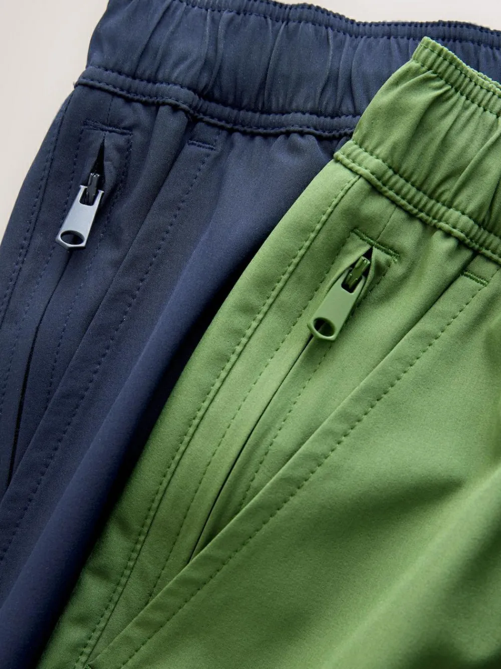 Clearance Next Motionflex 5 Inch Swim Shorts 2 Pack Navy Blue/Green