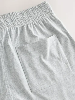 Best Next Jersey Pyjamas Shorts 3 Pack Navy Blue/Grey