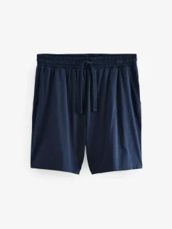 Next Navy Blue/Grey Jersey Short Pyjamas Set 2 Pack^ Pyjamas|Nightwear