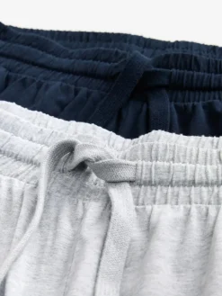 Hot Next Navy Blue/Grey Long Sleeve Jersey Pyjamas Set