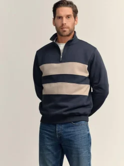 Next Quarter Zip Colour Blocking Sweatshirt^ Sweatshirts & Hoodies|Sweatshirts & Hoodies