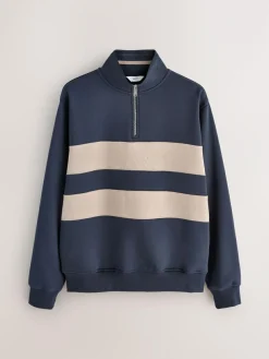 Next Quarter Zip Colour Blocking Sweatshirt^ Sweatshirts & Hoodies|Sweatshirts & Hoodies