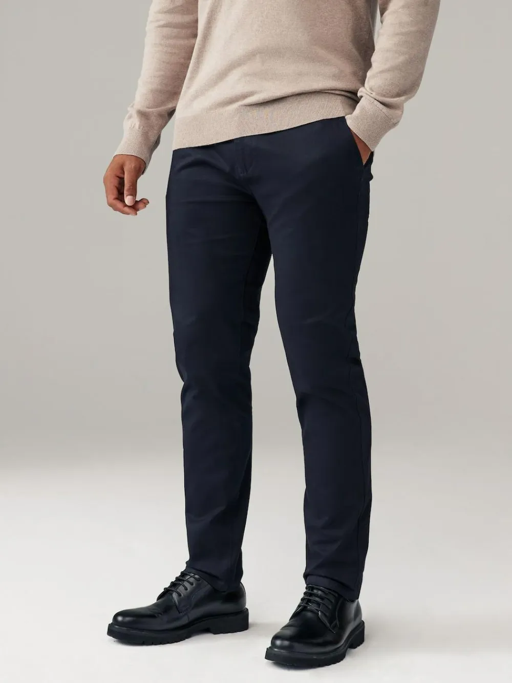 Next Slim Fit Stretch Chino Trousers 2 Pack^ Pants & Chinos