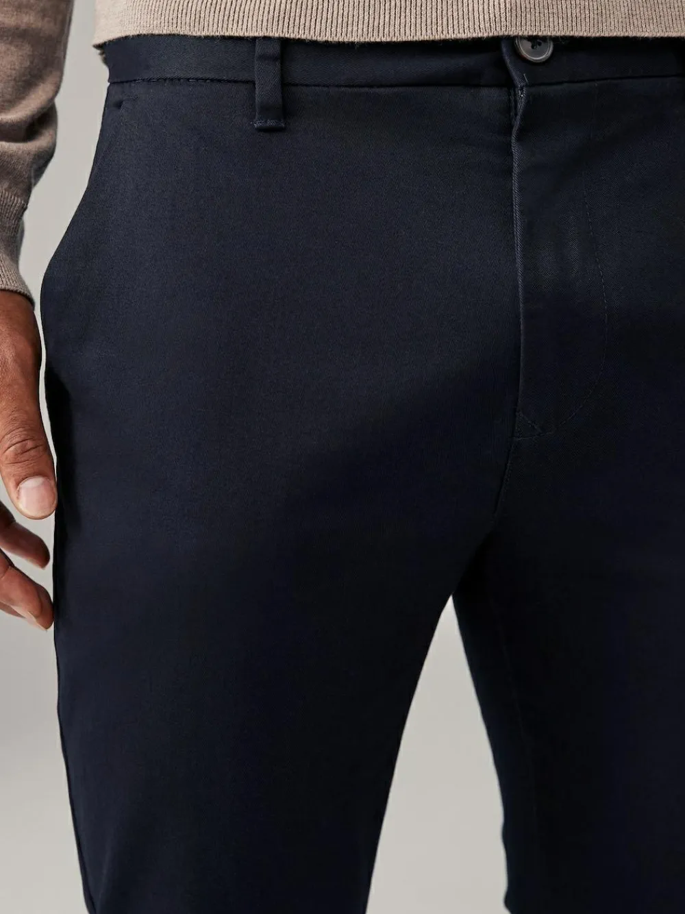 Next Slim Fit Stretch Chino Trousers 2 Pack^ Pants & Chinos