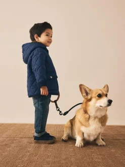 Next Borg Lined Quilted Coat (3mths-7yrs)^BOY Coats, Jackets & Pramsuits|Coats, Jackets & Pramsuits