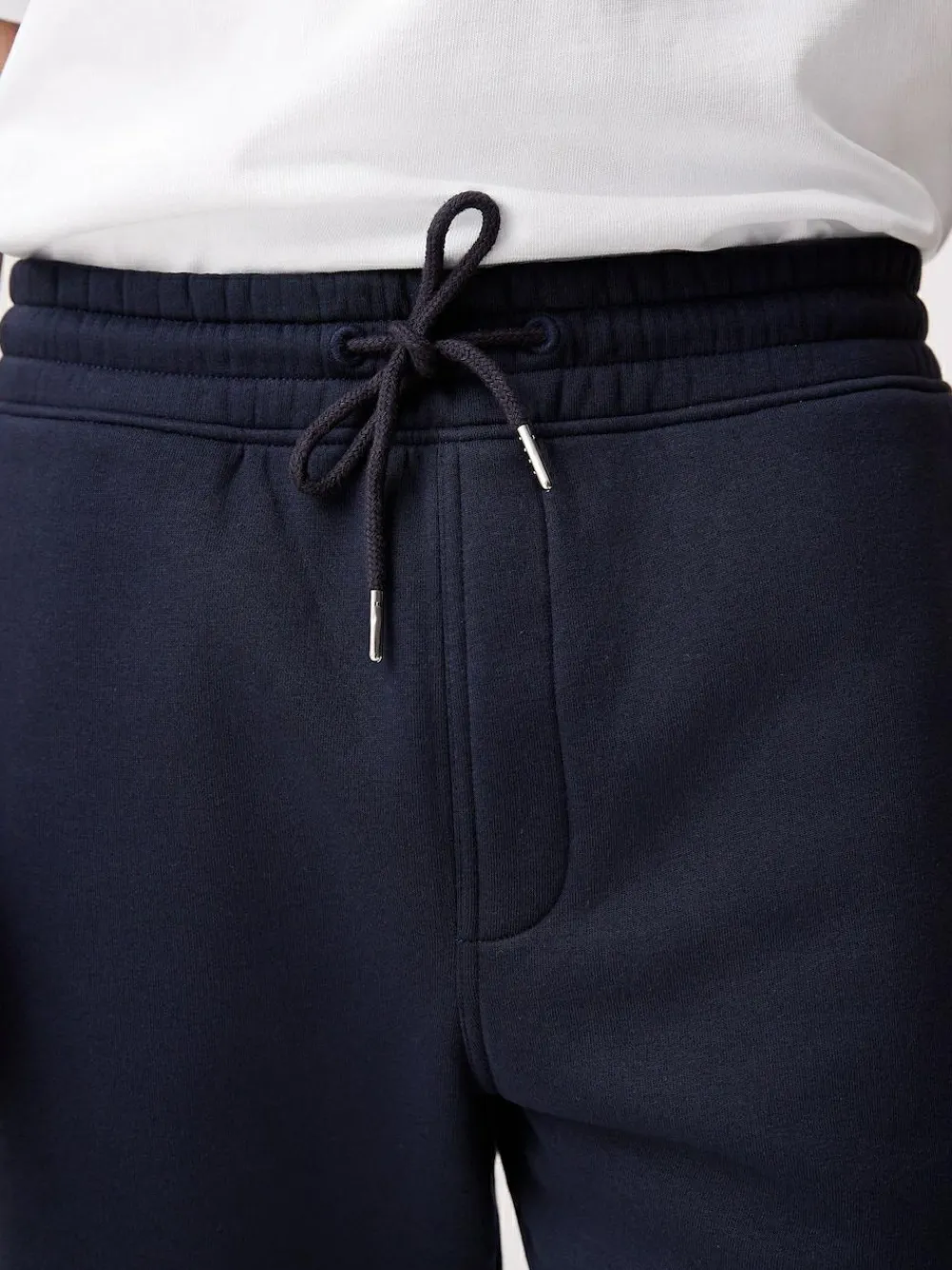Hot Next Brushed Jersey Zip Pocket Shorts Navy