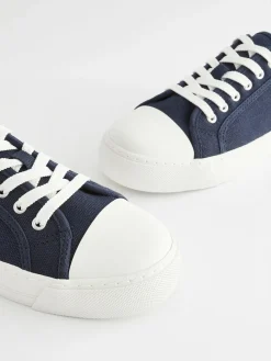 Next Canvas Baseball Trainers^Women Sneakers