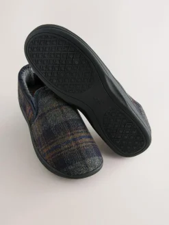 Discount Next Closed Back Slippers Navy