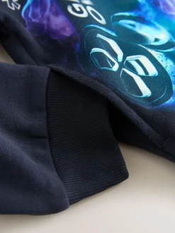 Discount Next Navy Controller Older Boys Graphic Print Hoodie (3-16yrs)