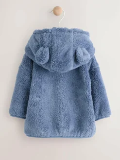 Online Next Fleece Zip Through Baby Jacket (0mths-2yrs) Navy