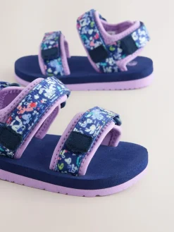 Hot Next Trekker Sandals Navy Floral