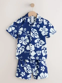 Next Swim Shorts and Shirt Set (3-16yrs)^BOY Swimwear