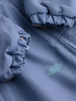 Next Navy Hooded Nylon Baby All-In-One (0mths-2yrs)