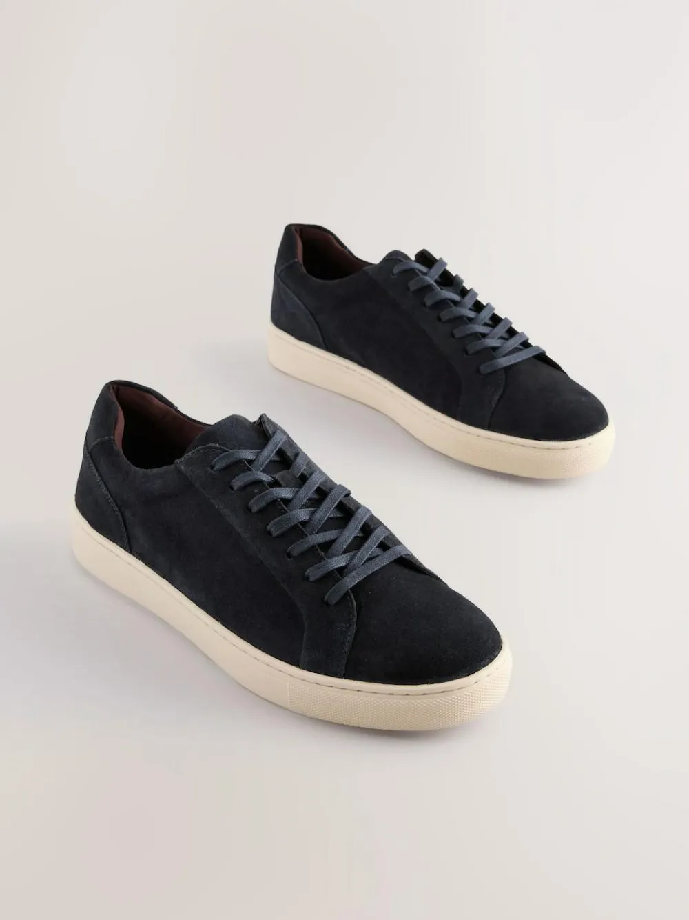 Sale Next Leather Trainers Navy