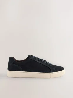 Sale Next Leather Trainers Navy