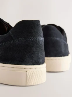 Sale Next Leather Trainers Navy