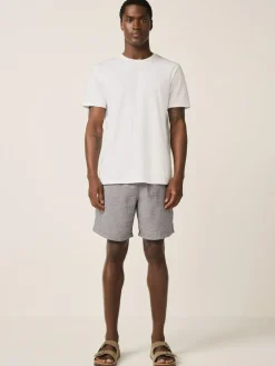 Next Linen Blend Elasticated Waist Shorts^ Shorts