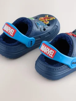 Sale Next Navy Marvel Slipper Clogs